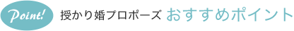 授かり婚プロポーズおすすめポイント